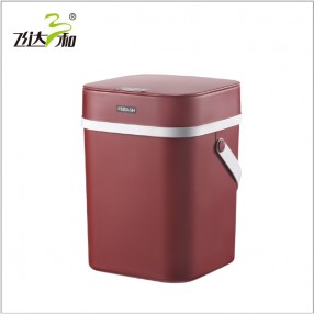 TG6001-T 方（fāng）形踢踢（tī）感應垃圾桶 10L